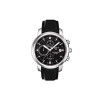 Horlogeband Tissot T014427 / T610027691 / T0144271605100 Leder Zwart 20mm